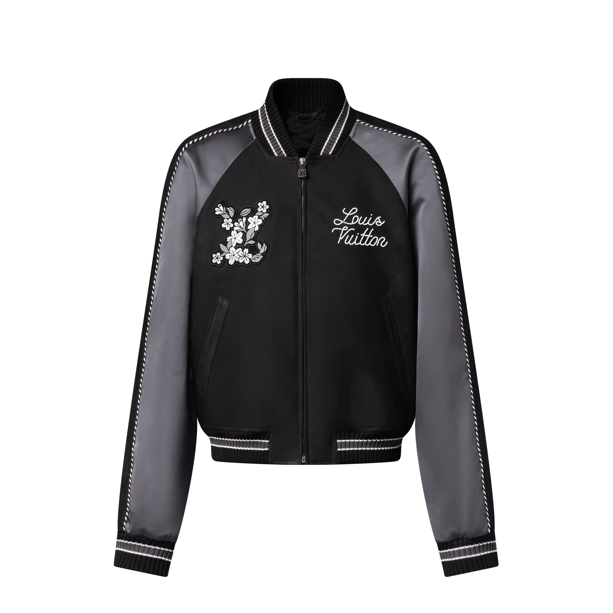 LOUIS VUITTON レザー ジャケット 中古・古着通販】LOUIS VUITTON (ルイ ヴィトン) ジップ レザー